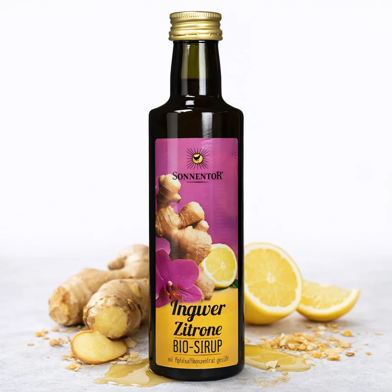Sonnentor Bio Ingwer-Zitronen Sirup ab 500 ml