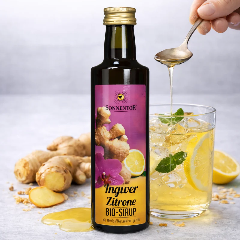 Sonnentor Bio Ingwer-Zitronen Sirup ab 500 ml