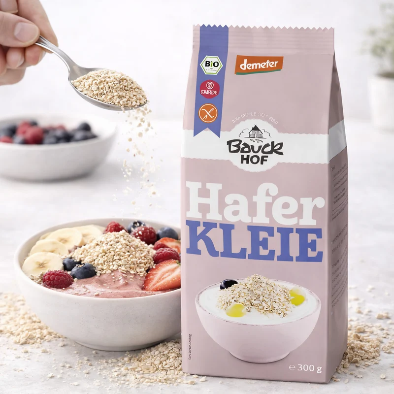 Bauckhof Bio Haferkleie Demeter 300g