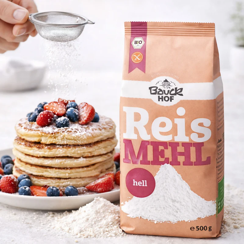 Bauckhof Bio Reismehl hell glutenfrei