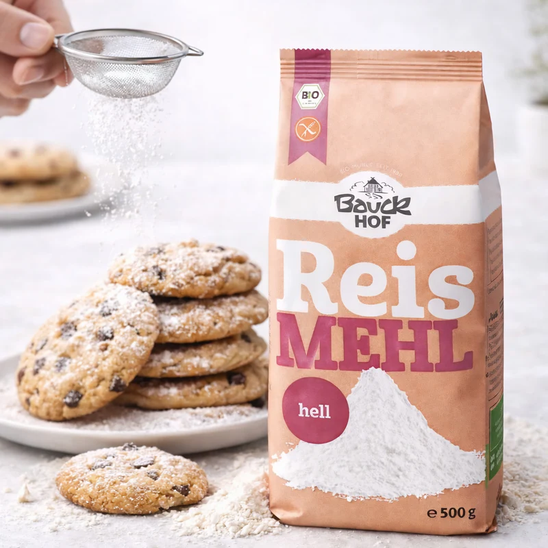 Bauckhof Bio Reismehl hell glutenfrei