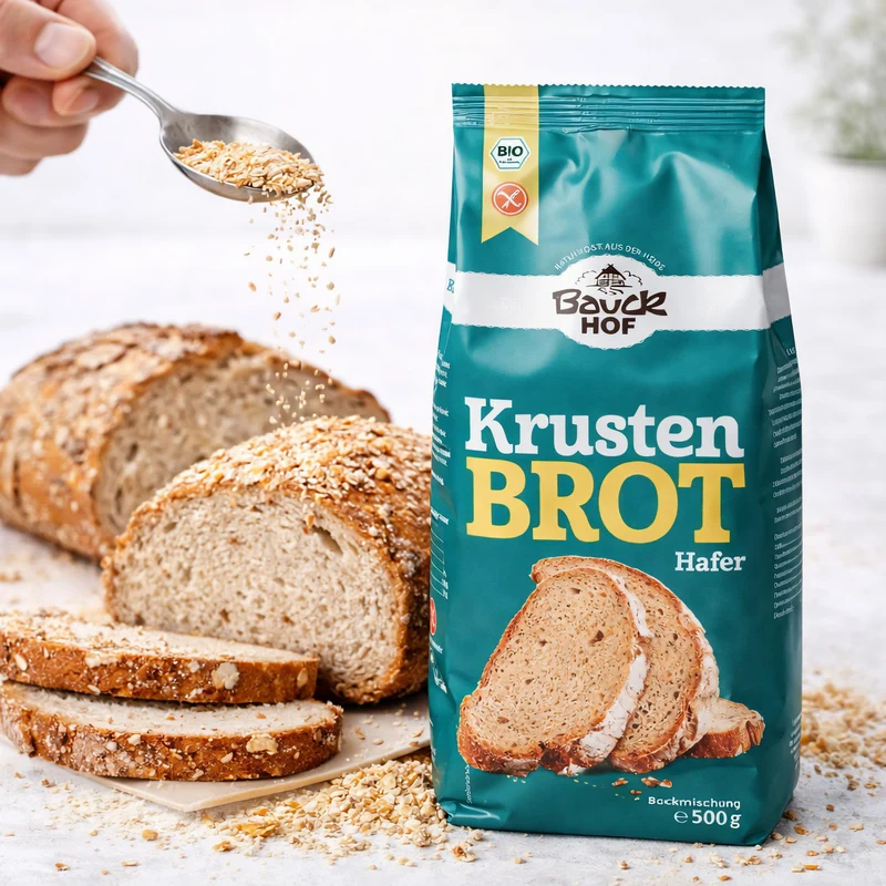 Bauckhof Bio Krustenbrot glutenfrei 500g
