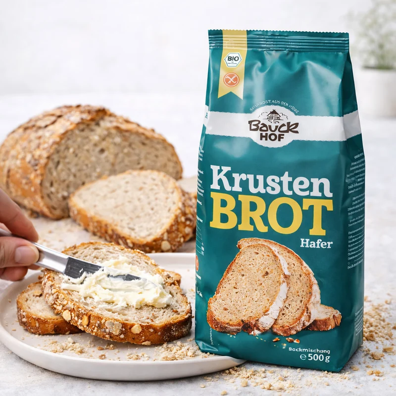 Bauckhof Bio Krustenbrot glutenfrei 500g