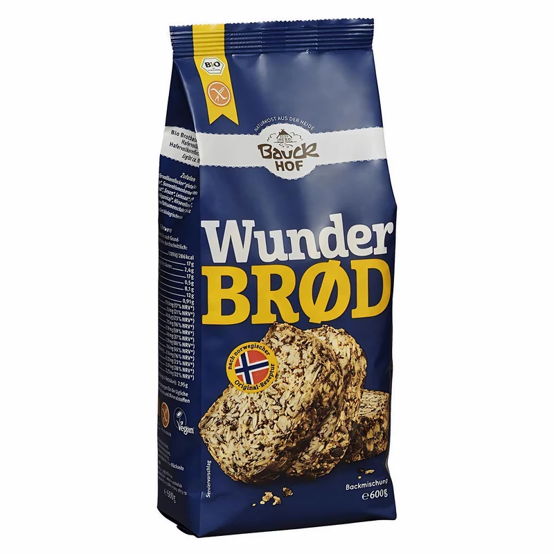 Bauckhof Bio Wunderbrot Backmischung - 600g