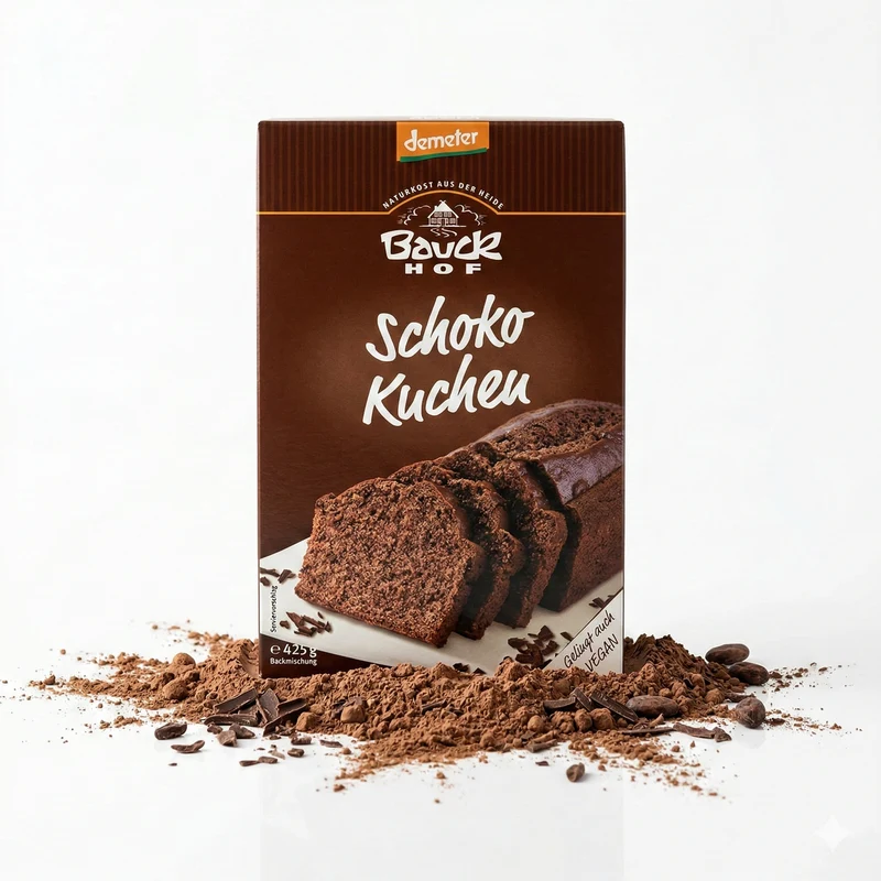 Bauckhof Schokokuchen Backmischung (6x425g)