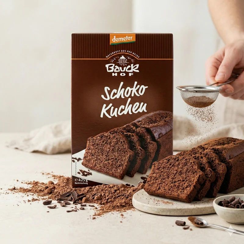 Bauckhof Schokokuchen Backmischung (6x425g)