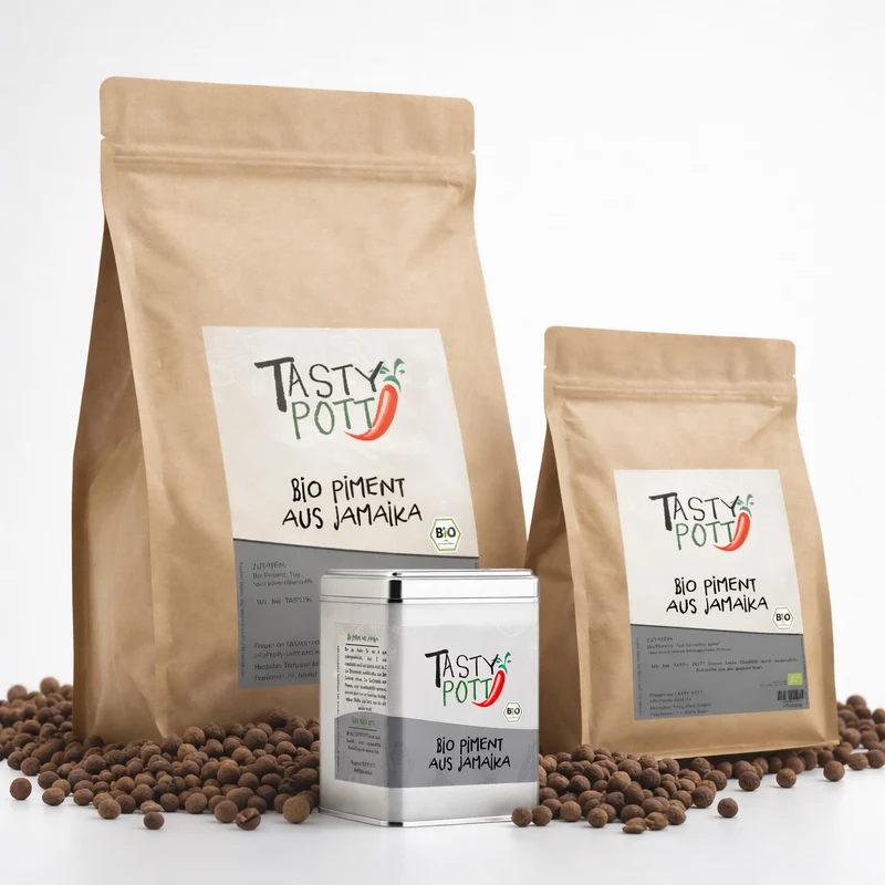 Tasty Pott Bio Piment ganz - in verschiedenen Größen