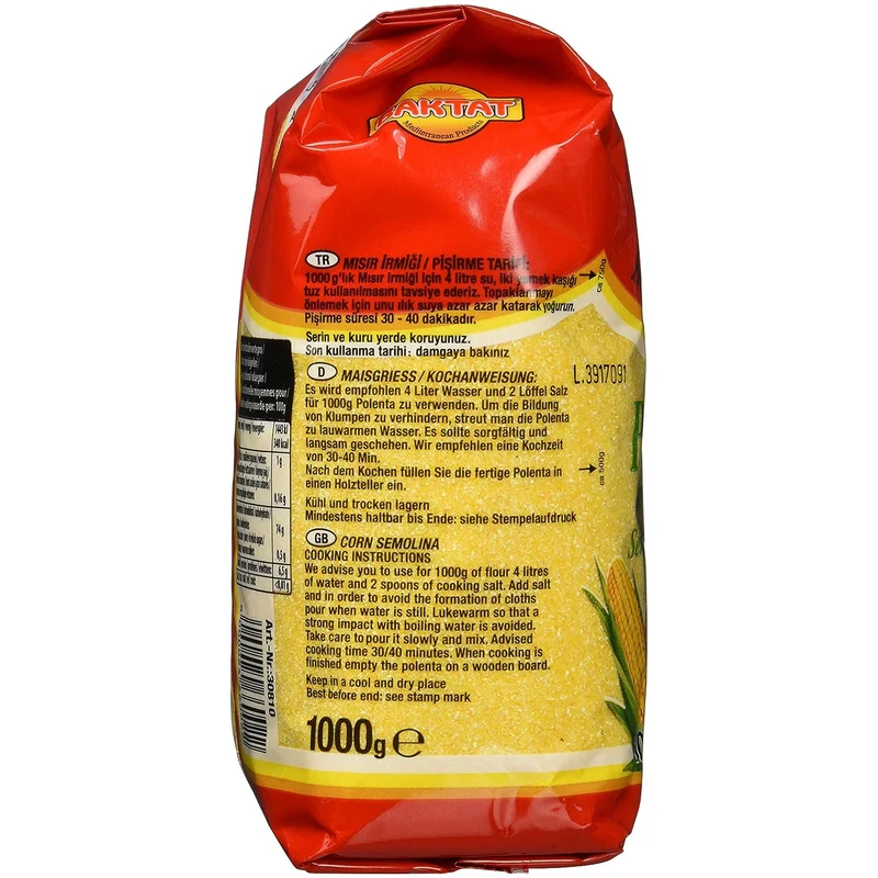 SUNTAT Maisgrieß Vorrat (5 x 1 kg)