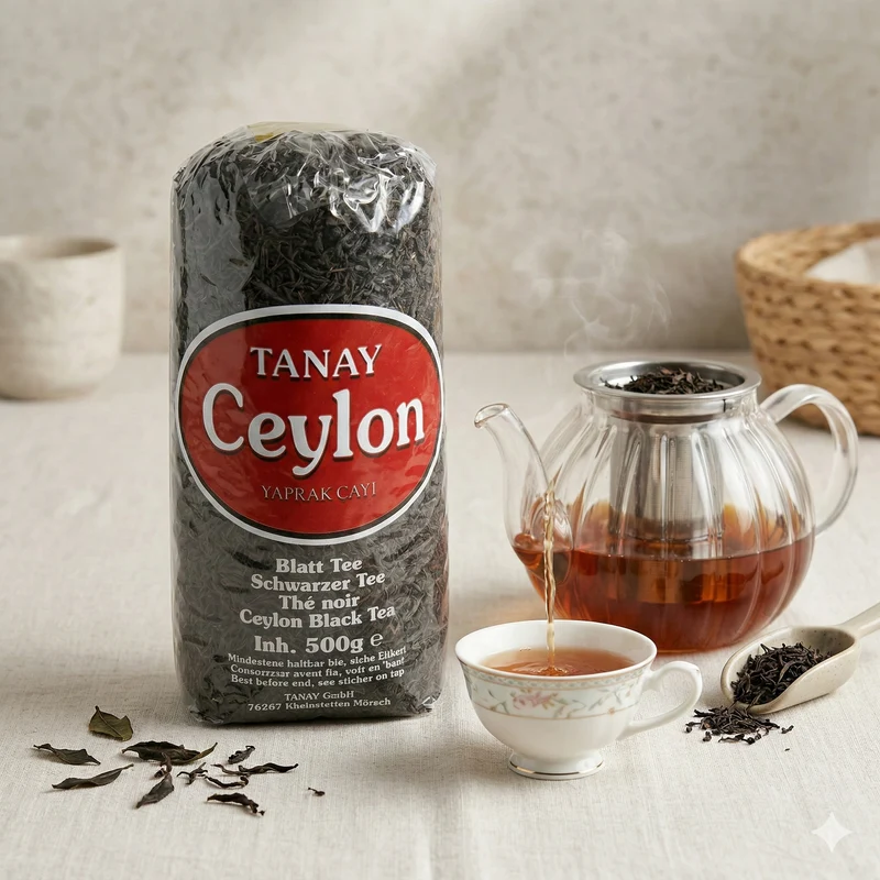 Tanay Ceylon, Schwarzer Tee - Großpack - 10x 500g Vorrat