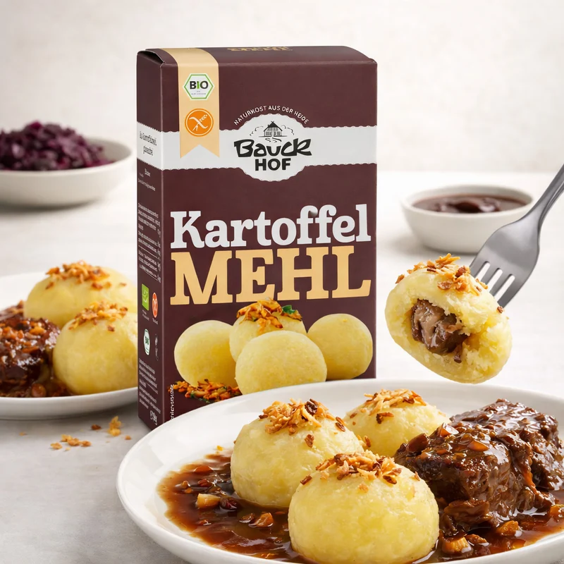 Bauckhof Bio Kartoffelmehl (Stärke) glutenfrei 6x 250g