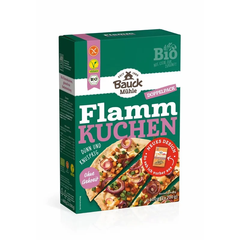 Bauckhof Bio Flammkuchen Mix glutenfrei