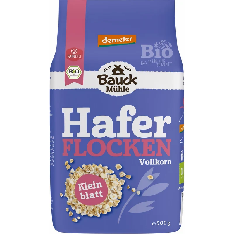 Bauckhof Bio Haferflocken Kleinblatt Demeter