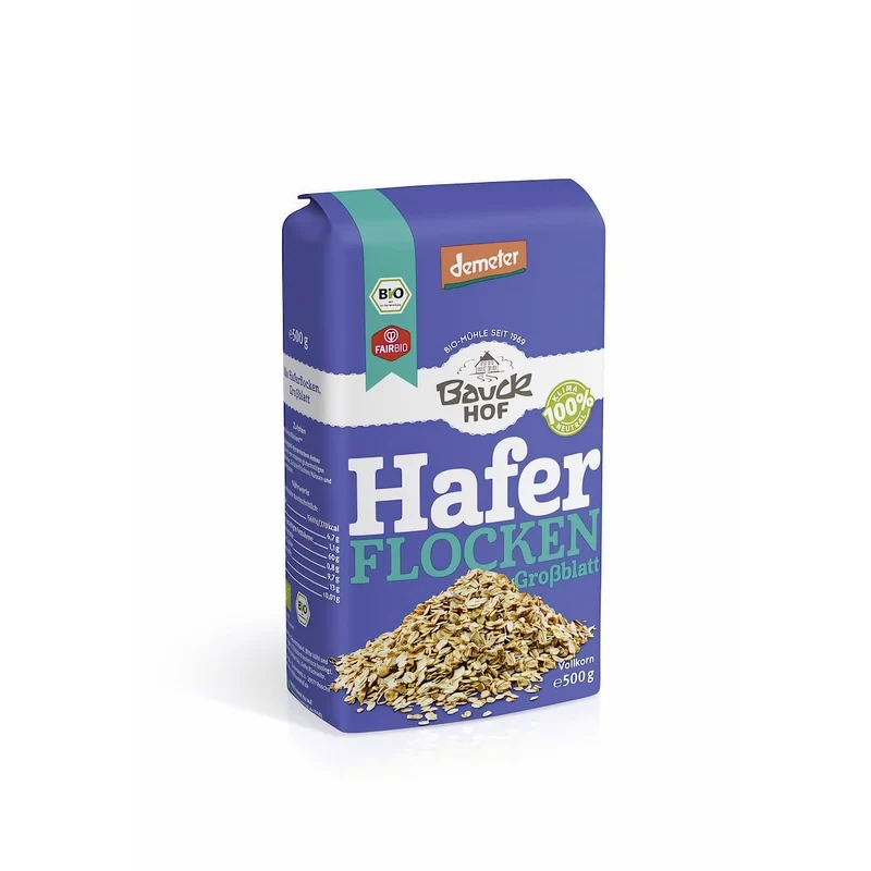 Bauckhof Bio Haferflocken Großblatt Demeter