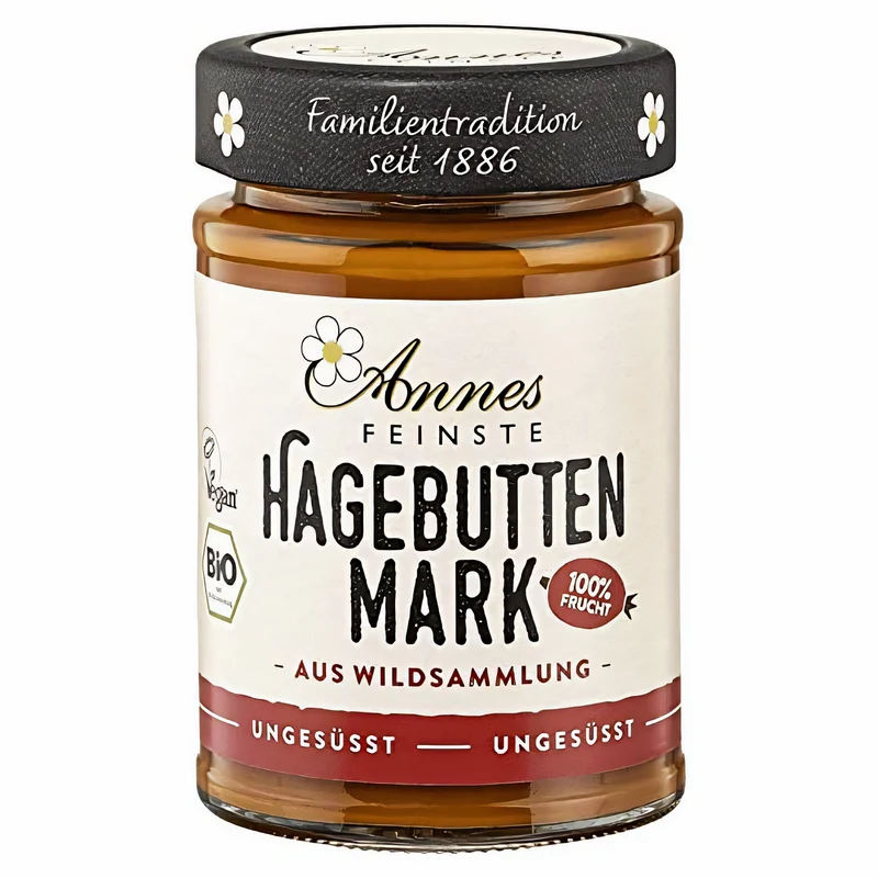 Annes Feinste Bio Hagebuttenmark - 190g Glas