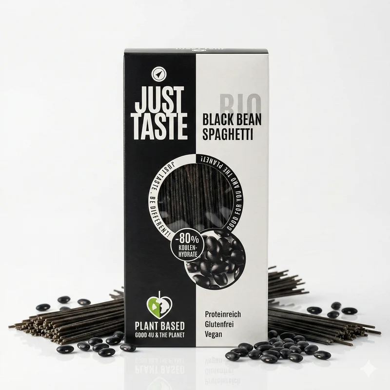 JUST TASTE – Black Bean Spaghetti – 250g