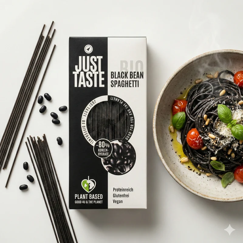 JUST TASTE – Black Bean Spaghetti – 250g
