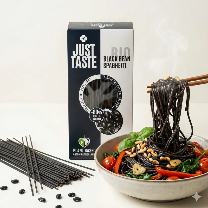 JUST TASTE – Black Bean Spaghetti – 250g