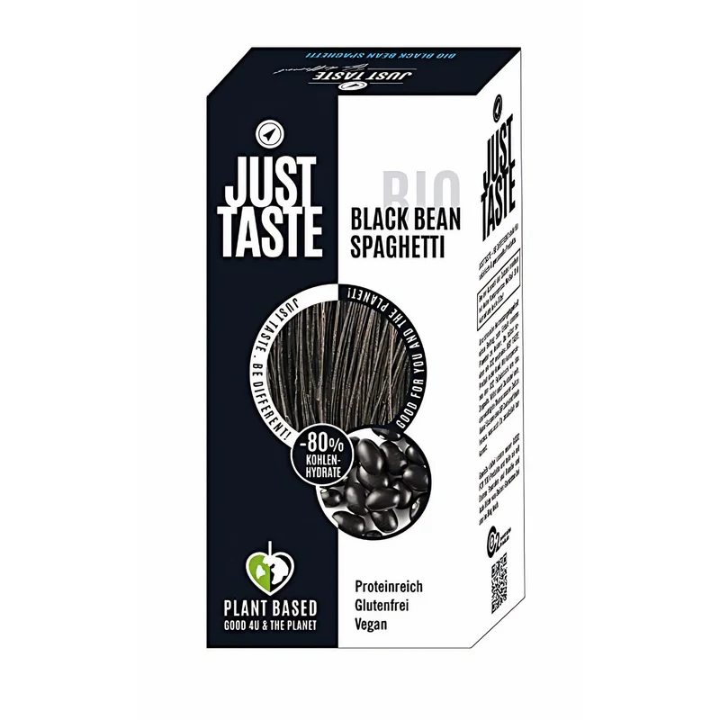 JUST TASTE – Black Bean Spaghetti – 250g