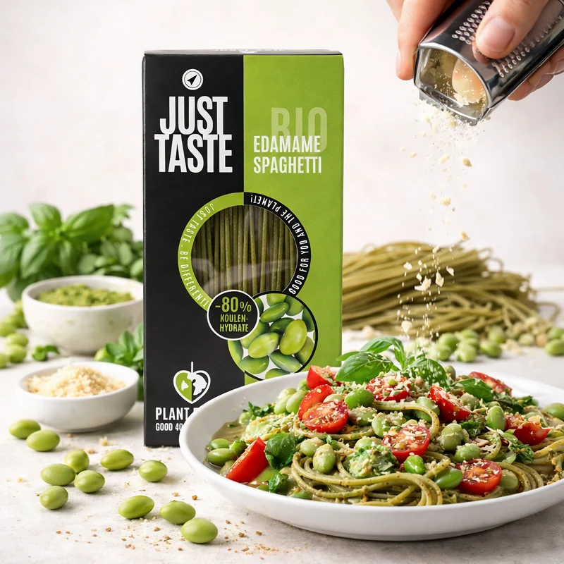 JUST TASTE – Bio Edamame Spaghetti – 250g