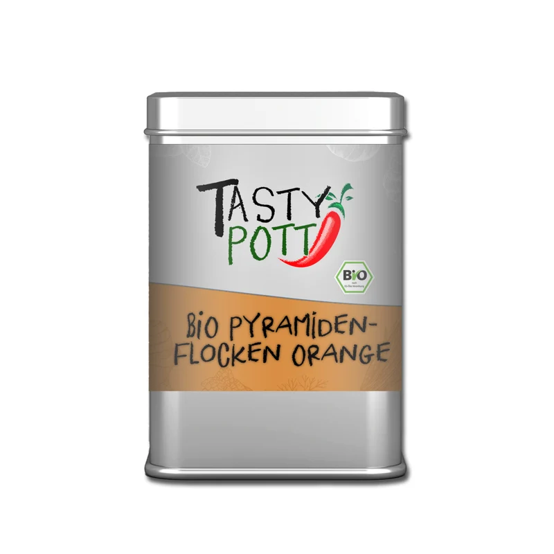 Tasty Pott Bio Pyramidenflocken Orange & Salz - 85g