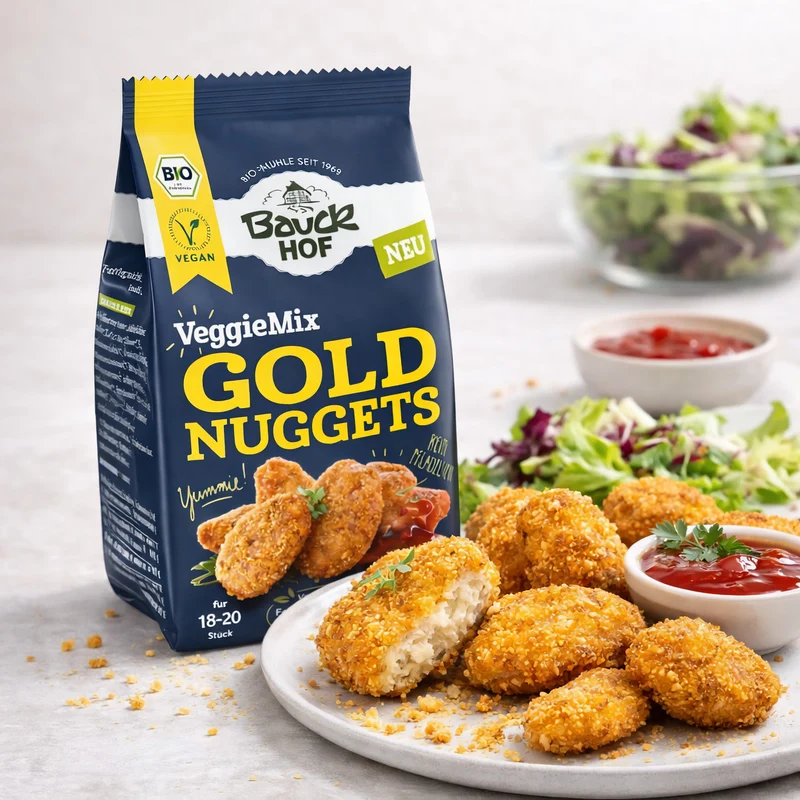 Bauckhof Bio VeggieMix Goldnuggets 180g