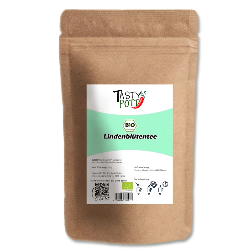 Tasty Pott Bio Lindenblütentee - im Beutel