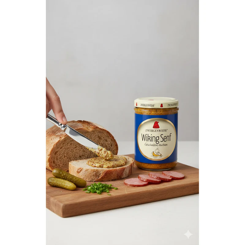 Zwergenwiese Bio Wiking Senf - 160ml