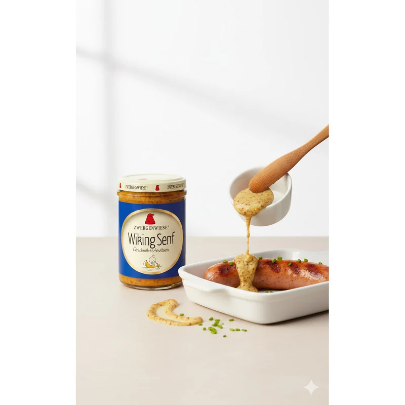 Zwergenwiese Bio Wiking Senf - 160ml