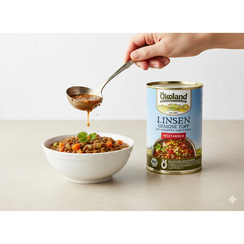 ÖKOLAND Bio Linsensuppe - 6x400g