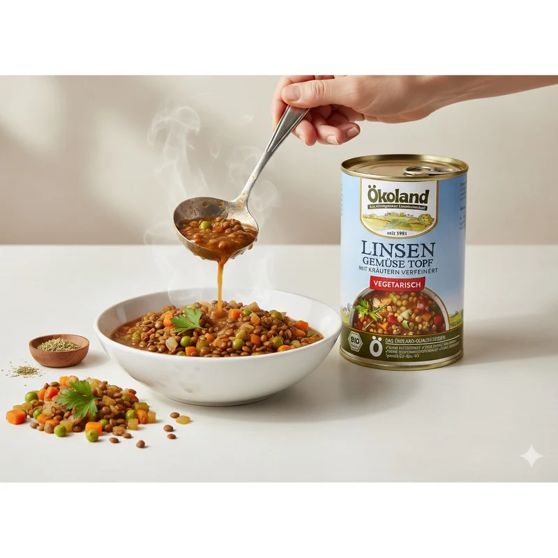 ÖKOLAND Bio Linsensuppe - 6x400g