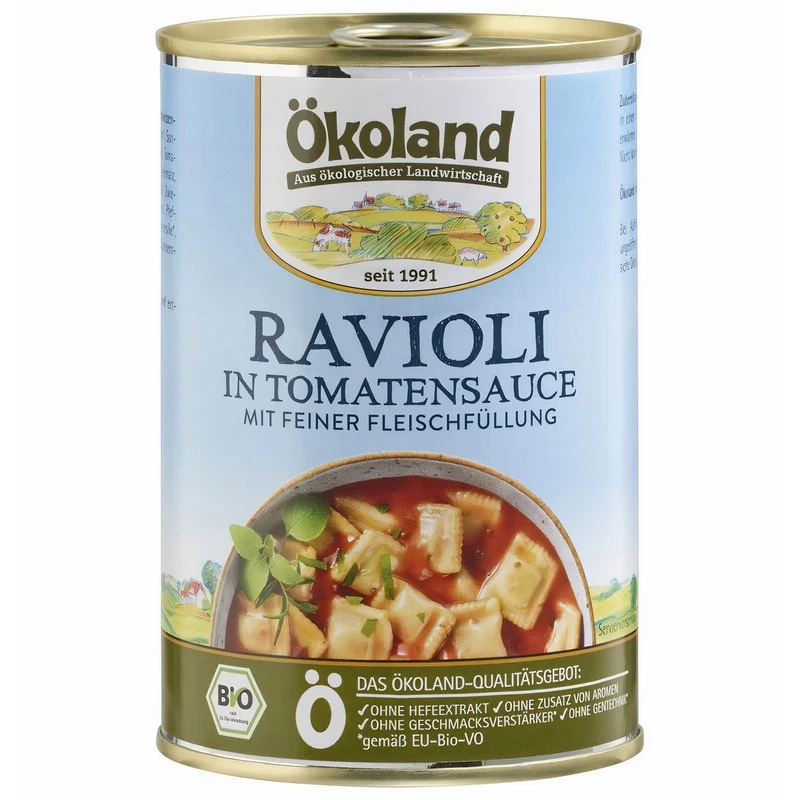 ÖKOLAND Ravioli (6 x 400 g)