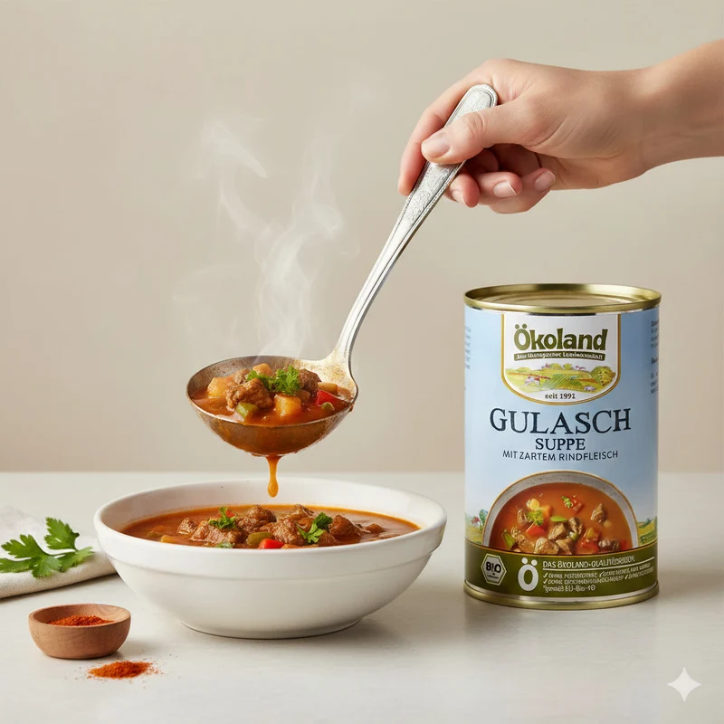 ÖKOLAND Gulaschsuppe, (6 x 400 g)