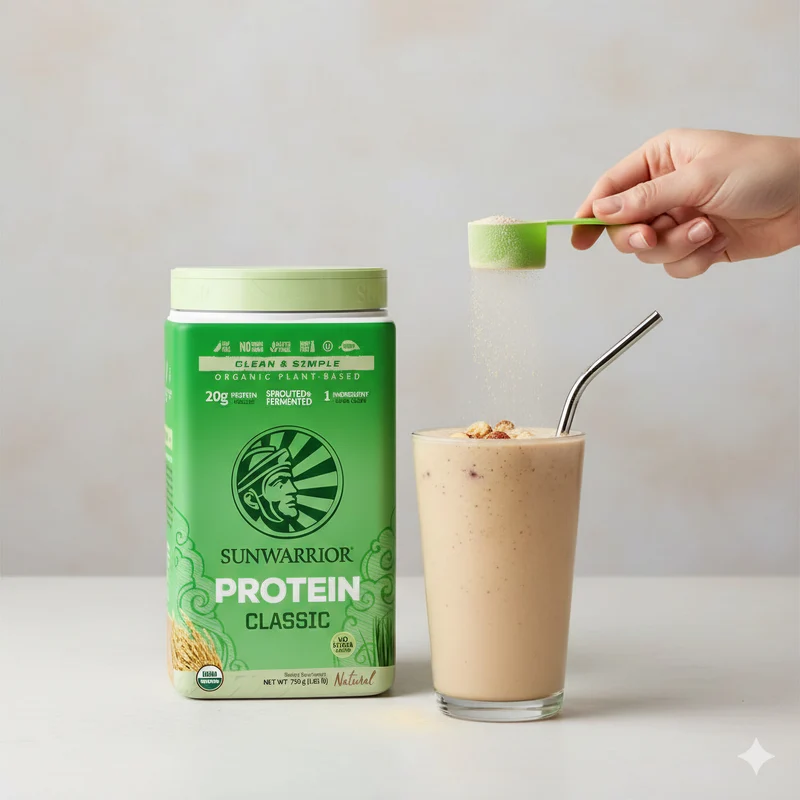 Sunwarrior natürliches Reisprotein - verschiedene Geschmäcker - 750g