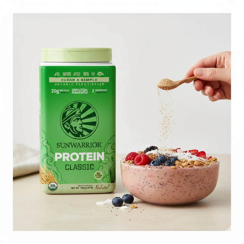 Sunwarrior natürliches Reisprotein - verschiedene Geschmäcker - 750g