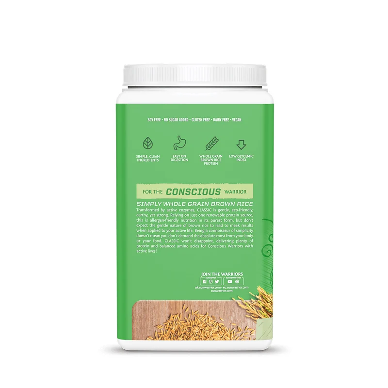 Sunwarrior natürliches Reisprotein - verschiedene Geschmäcker - 750g