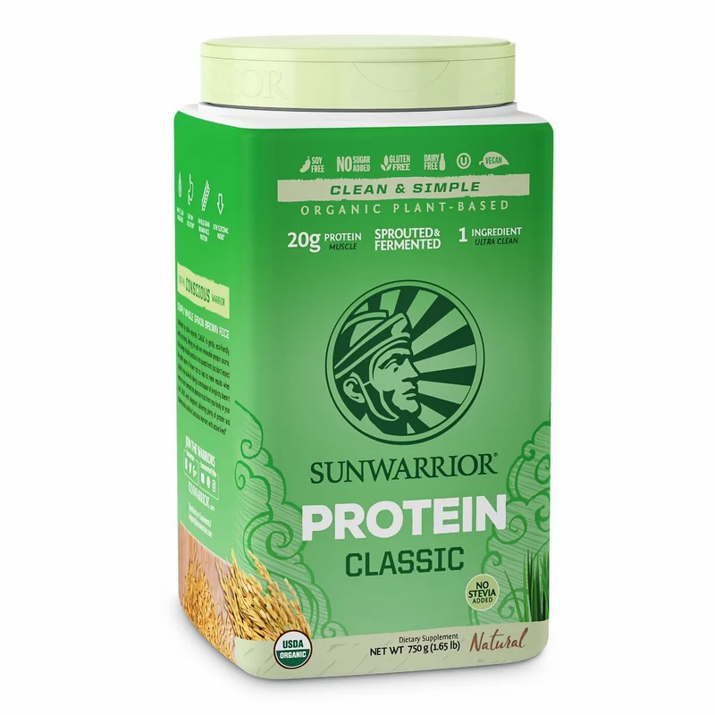 Sunwarrior natürliches Reisprotein - verschiedene Geschmäcker - 750g
