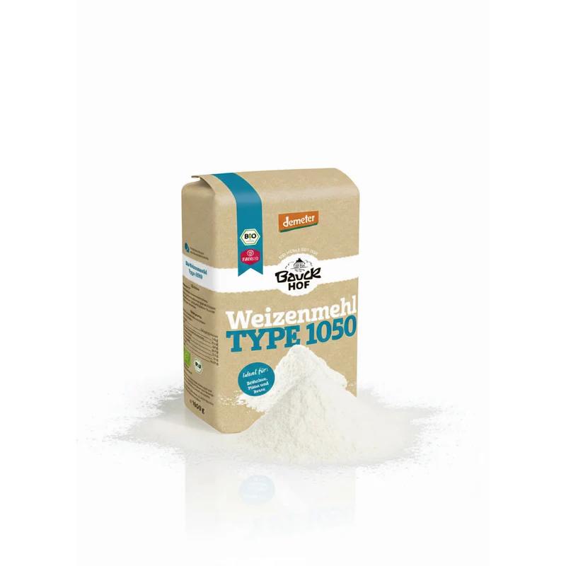 Bauckhof Bio Weizenmehl Typ 1050, 1kg