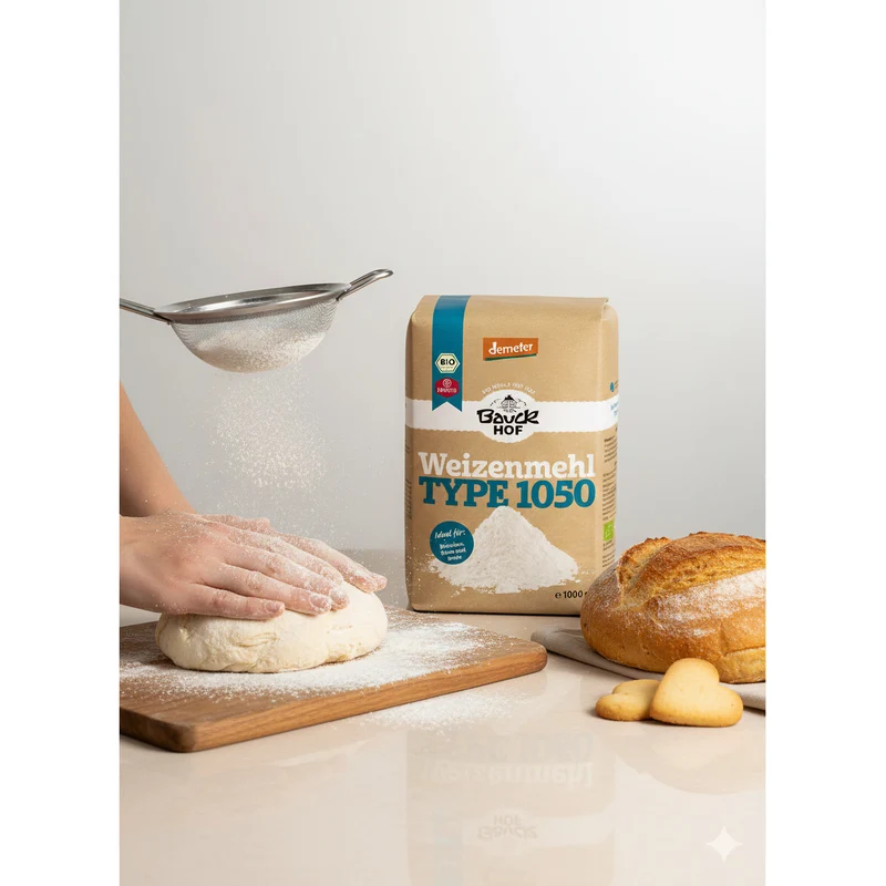 Bauckhof Bio Weizenmehl Typ 1050, 1kg