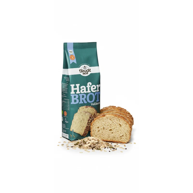 Bauckhof Bio Haferbrot Brotbackmischung glutenfrei