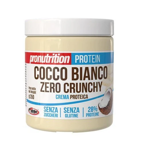 Crema Proteica Cocco Bianco Zero Crunchy 350g