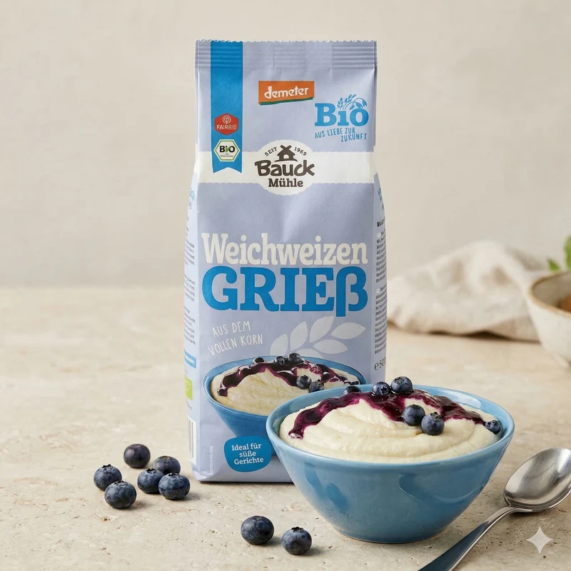 Bauckhof Bio Weizenvollgries 500g