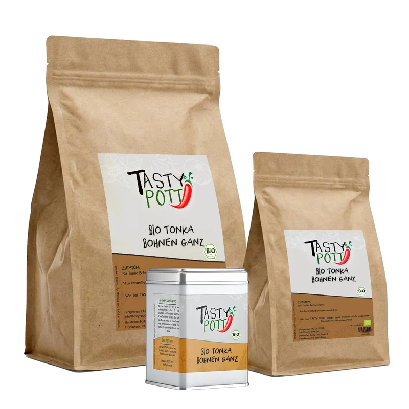 Tasty Pott Bio Tonka Bohnen -ganz- im Beutel