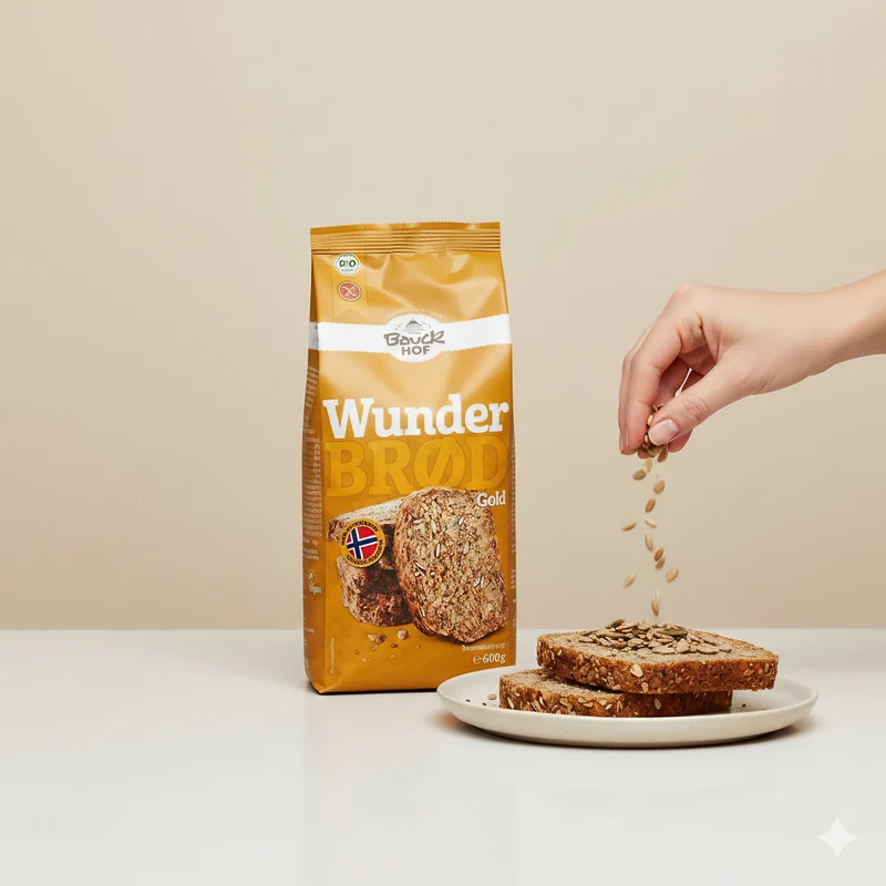 Bauckhof Bio Wunderbrød gold - 600g