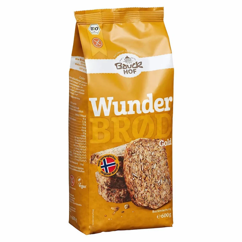 Bauckhof Bio Wunderbrød gold - 600g
