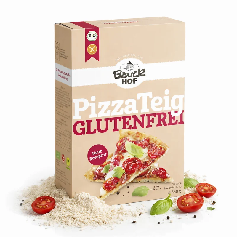 Bauck Hof Bio Pizzateig Backmischung glutenfrei