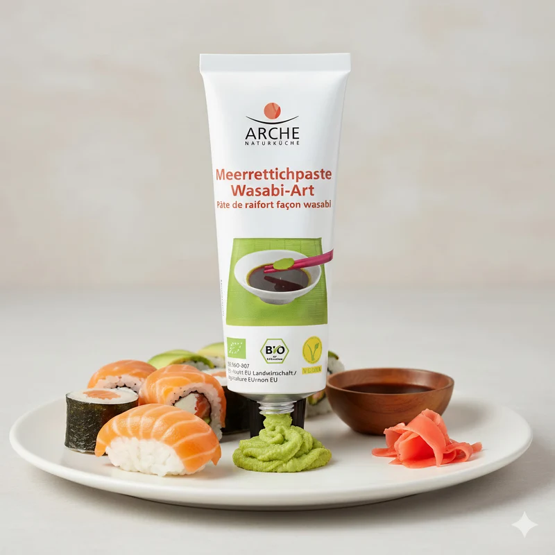 Arche Bio Meerrettichpaste Wasabi-Art - 50g