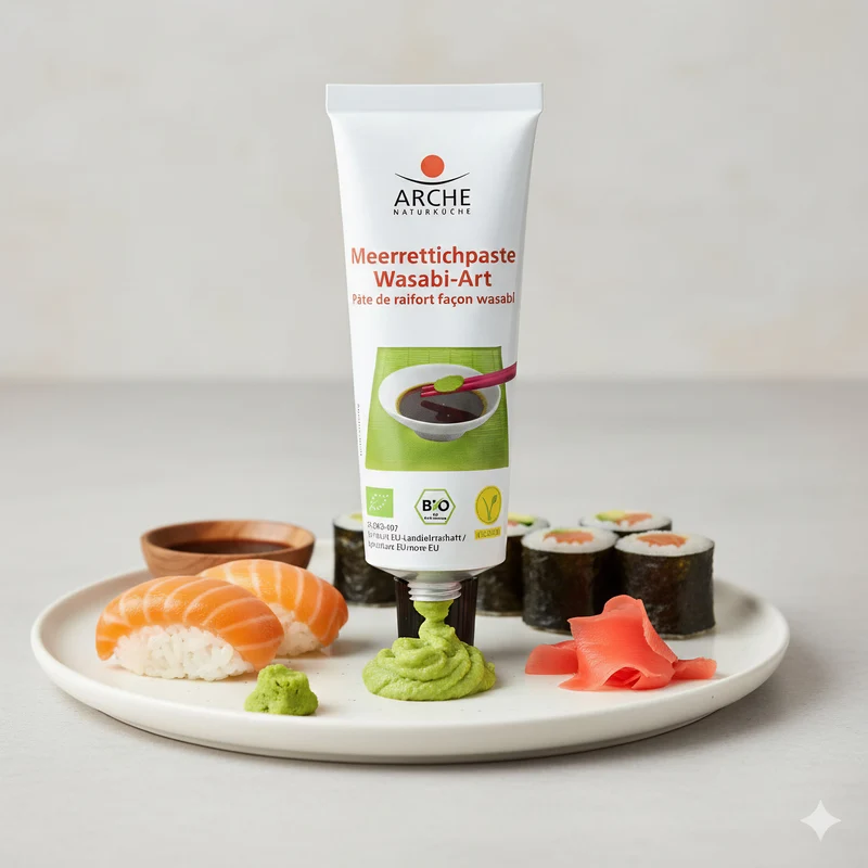 Arche Bio Meerrettichpaste Wasabi-Art - 50g