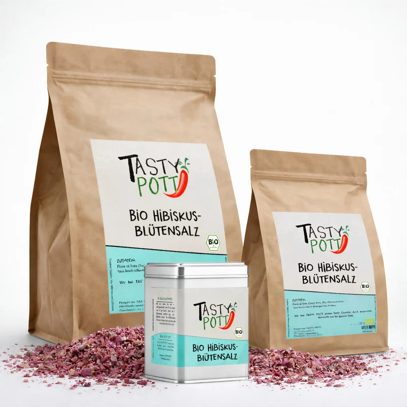 Tasty Pott Bio Hibiskusblütensalz - im Beutel