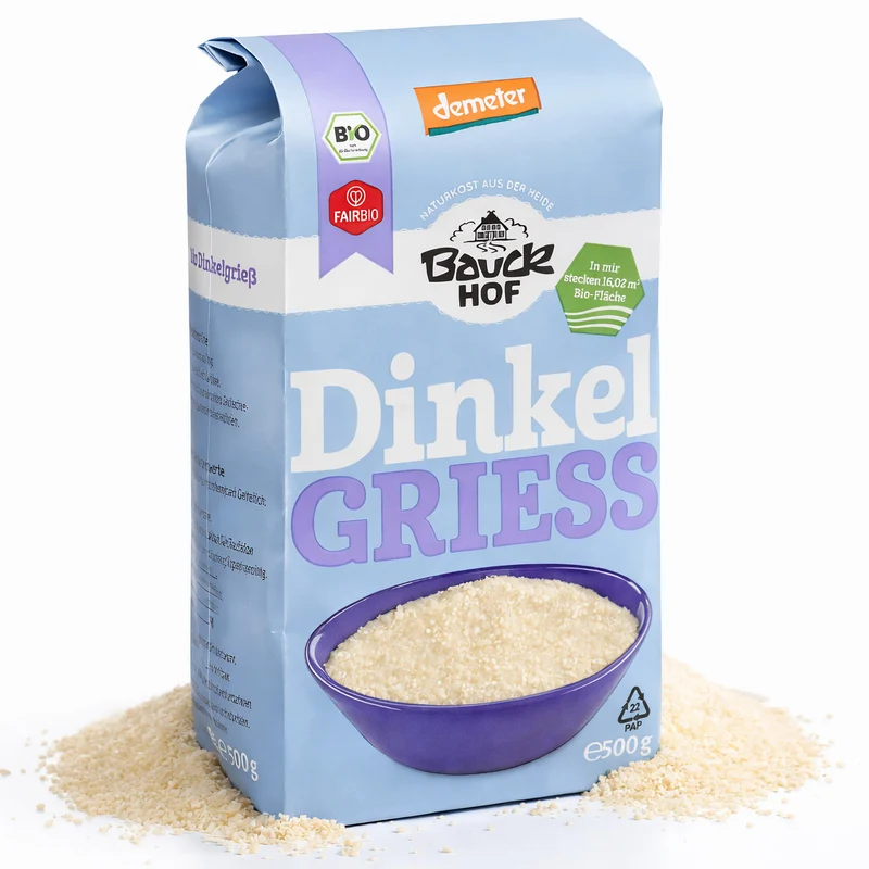 Bauck Bio Dinkel Vollgrieß