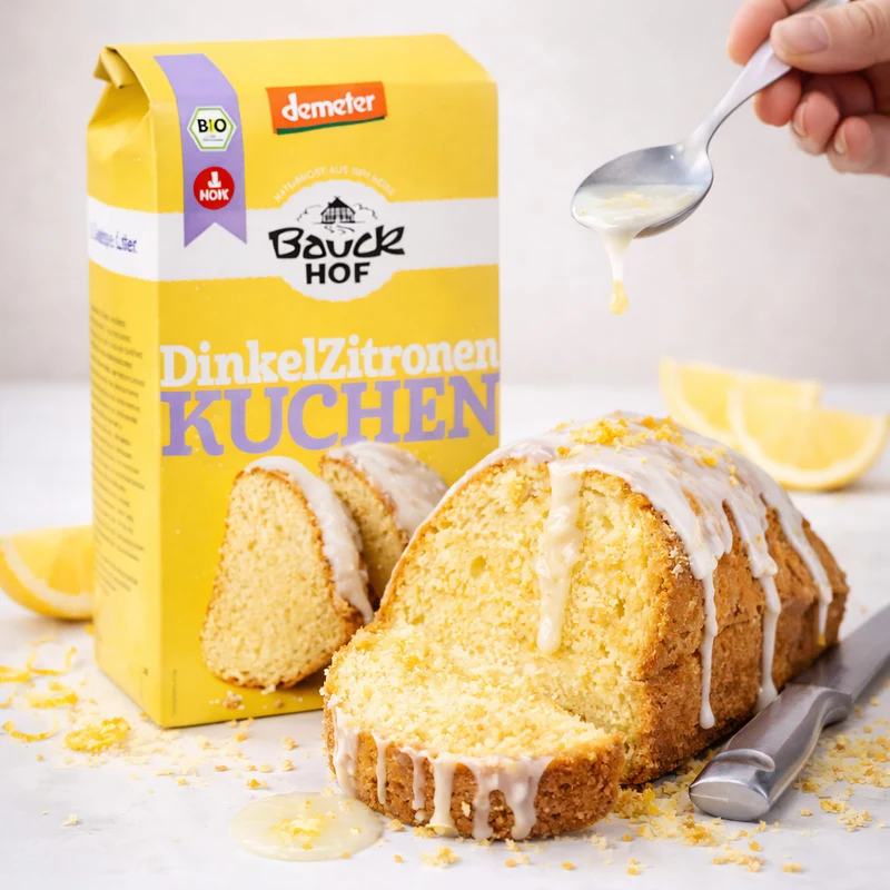 Bauck Demeter Dinkel Zitronenkuchen